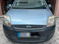 Gebraucht Ford Fiesta 69 PS (50 kW) 2007 Blau Kleinwagen