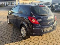 Gebraucht Opel Corsa Satellite 69 PS (50 kW) 2011 Blau Kleinwagen