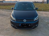 Gebraucht VW Touran Highline 140 PS (102 kW) 2015 Blau Van / Kleinbus