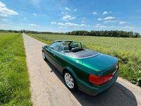 Gebraucht Audi Cabriolet 125 PS (91 kW) 1999 Grün Cabrio