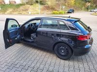 gebraucht Audi A3 Sportback Diesel 77kw, EZ 05/2013, 154 TKM, schwarz