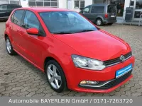 Gebraucht VW Polo Comfortline 90 PS (66 kW) 2014 Rot Kleinwagen
