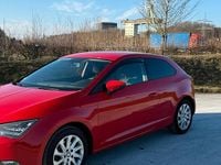 Usata Seat Leon SC 105 CV (77 kW) 2013 Rosso Utilitaria