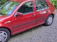 Brugt VW Golf III Basis 101 HK (74 kW) 1999 Rød Sedan