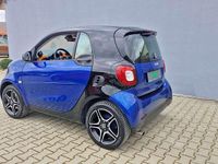 Gebraucht Smart ForTwo Coupé Passion 90 PS (66 kW) 2016 Schwarz / blau Kleinwagen