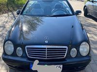Gebraucht Mercedes CLK200 163 PS (119 kW) 2000 Schwarz Cabrio