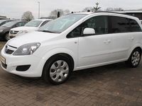 Gebraucht Opel Zafira Family 120 PS (88 kW) 2014 Weiß Van / Kleinbus