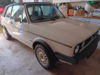 Gebraucht VW Golf Cabriolet 75 PS (55 kW) 1986 Weiß Cabrio