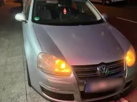 Gebraucht VW Golf VI 105 PS (77 kW) 2008 Silber Kleinwagen