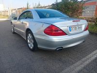 Usata Mercedes SL500 306 CV (225 kW) 2002 Argento Cabrio