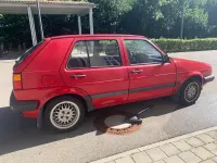 Gebraucht VW Golf II 70 PS (51 kW) 1991 Rot Kleinwagen