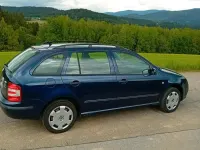 Gebraucht Skoda Fabia 75 PS (55 kW) 2004 Blau Kombi
