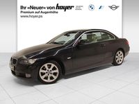 Gebraucht BMW 320 Cabriolet Comfort Edition 177 PS (130 kW) 2010 Schwarz Cabrio