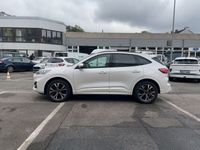Gebraucht Ford Kuga ST-Line X 224 PS (164 kW) 2022 Weiß (white platium (weiß)) SUV