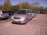 Gebraucht Opel Meriva 101 PS (74 kW) 2005 Silber Van / Kleinbus
