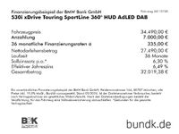 gebraucht BMW 530 530 i xDrive Touring SportLine 360° HUD AdLED DAB Bluetooth Navi LED Vollleder Kl
