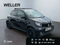 Begagnad Smart ForFour Prime 90 HK (66 kW) 2016 Svart Halvkombi