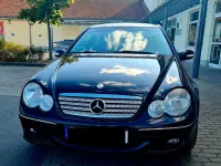 Gebraucht Mercedes C160 122 PS (89 kW) 2006 Schwarz Coupé