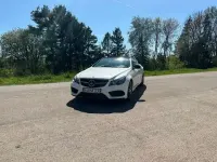 Używany Mercedes E500 AMG 408 KM (300 kW) 2014 Biały Kabriolet