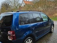 Gebraucht VW Touran 102 PS (75 kW) 2008 Blau Van / Kleinbus