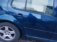 gebraucht VW Golf IV in Blau mit Schiebedach