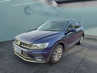 Gebraucht VW Tiguan Highline 150 PS (110 kW) 2018 Blau SUV