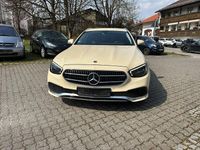 Gebraucht Mercedes E220 194 PS (142 kW) 2021 Gelb Kombi