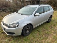 Gebraucht VW Golf VI Comfortline 123 PS (90 kW) 2010 Silber Kleinwagen