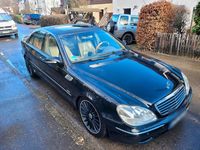 Gebraucht Mercedes S320 224 PS (164 kW) 2000 Schwarz Limousine