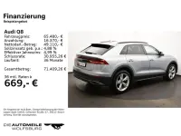 Gebraucht Audi Q8 Ambiente 286 PS (210 kW) 2023 Satellitsilber metallic (metallic) SUV
