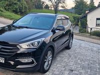 Gebraucht Hyundai Santa Fe Premium 200 PS (147 kW) 2016 Schwarz SUV