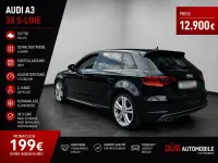 Gebraucht Audi A3 S-Line 184 PS (135 kW) 2015 Schwarz Limousine