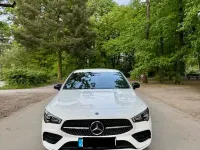 Gebraucht Mercedes CLA250e AMG line 218 PS (160 kW) 2022 Weiß Coupé