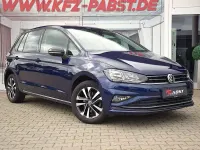 Gebraucht VW Golf Sportsvan IQ Drive 131 PS (96 kW) 2019 Blau Van / Kleinbus