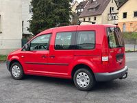 Gebraucht VW Caddy Team 80 PS (58 kW) 2010 Rot Van / Kleinbus