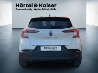 Neu Renault Captur Techno 141 PS (103 kW) 2025 Perlmuttweiß metallic, black pearlschwarz metall (weiß) SUV