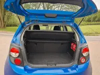 Usata Chevrolet Aveo LTZ 101 CV (74 kW) 2011 Blu Berlina
