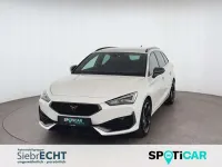 Gebraucht Cupra Leon 204 PS (150 kW) 2022 "candy" weiss Kombi