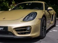 Gebraucht Porsche Cayman 275 PS (202 kW) 2014 Gold Coupé