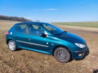 Gebraucht Peugeot 206 75 PS (55 kW) 1999 Grün Kleinwagen