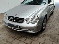 Gebraucht Mercedes CLK200 Avantgarde 163 PS (119 kW) 2003 Silber Cabrio