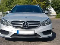 Gebraucht Mercedes E350 AMG 258 PS (189 kW) 2013 Silber Kombi