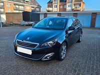 Gebraucht Peugeot 308 SW Allure 120 PS (88 kW) 2017 Schwarz Kombi