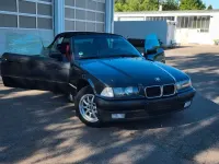 Gebraucht BMW 325 Cabriolet 192 PS (141 kW) 1994 Schwarz Cabrio