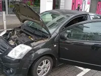 Gebraucht Citroën C2 74 PS (54 kW) 2009 Schwarz Kleinwagen