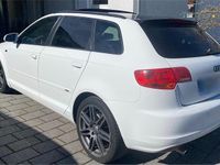 Gebraucht Audi A3 S-Line 200 PS (147 kW) 2007 Weiß Kleinwagen