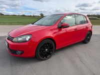 Gebraucht VW Golf VI Highline 160 PS (117 kW) 2010 Rot Kleinwagen
