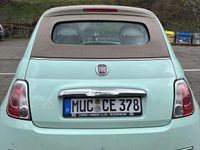 Gebraucht Fiat 500C Lounge 69 PS (50 kW) 2014 Grün Cabrio