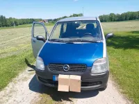 Gebraucht Opel Agila 58 PS (42 kW) 2000 Silber Van / Kleinbus