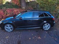 Second-hand Audi A3 S-Line 150 CP (110 kW) 2016 Negru Berlinǎ